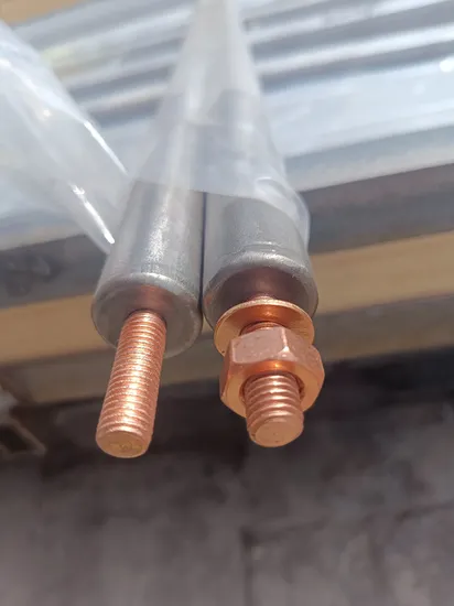 Titanium Clad Copper Bar Rod/Steel Clad Copper Rod with Thread End 