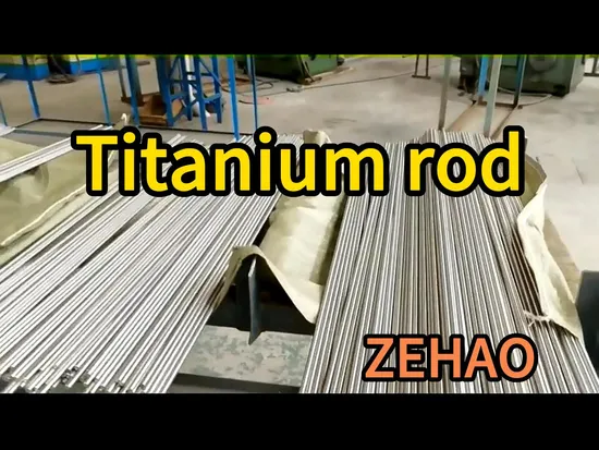 Chin Supply Gr2 Gr6 Gr7 Titanium Bar Ti6al4V Alloy Titanium Rod Ta6V Eli Gr5 Per Kg Price 