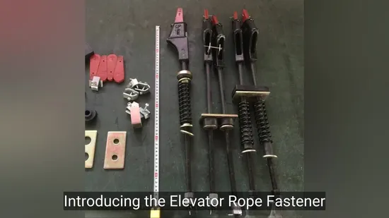 Elevator Spring Wire Rope Fastening 