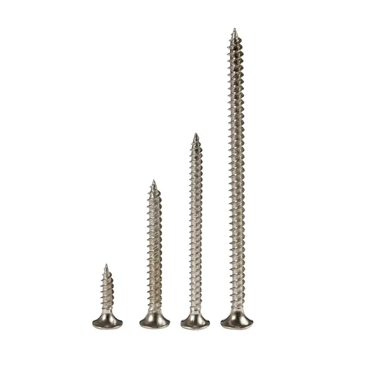 Zinc Plated Flat Head Plilips Drive Self Tapping Screws Drywall Screws 